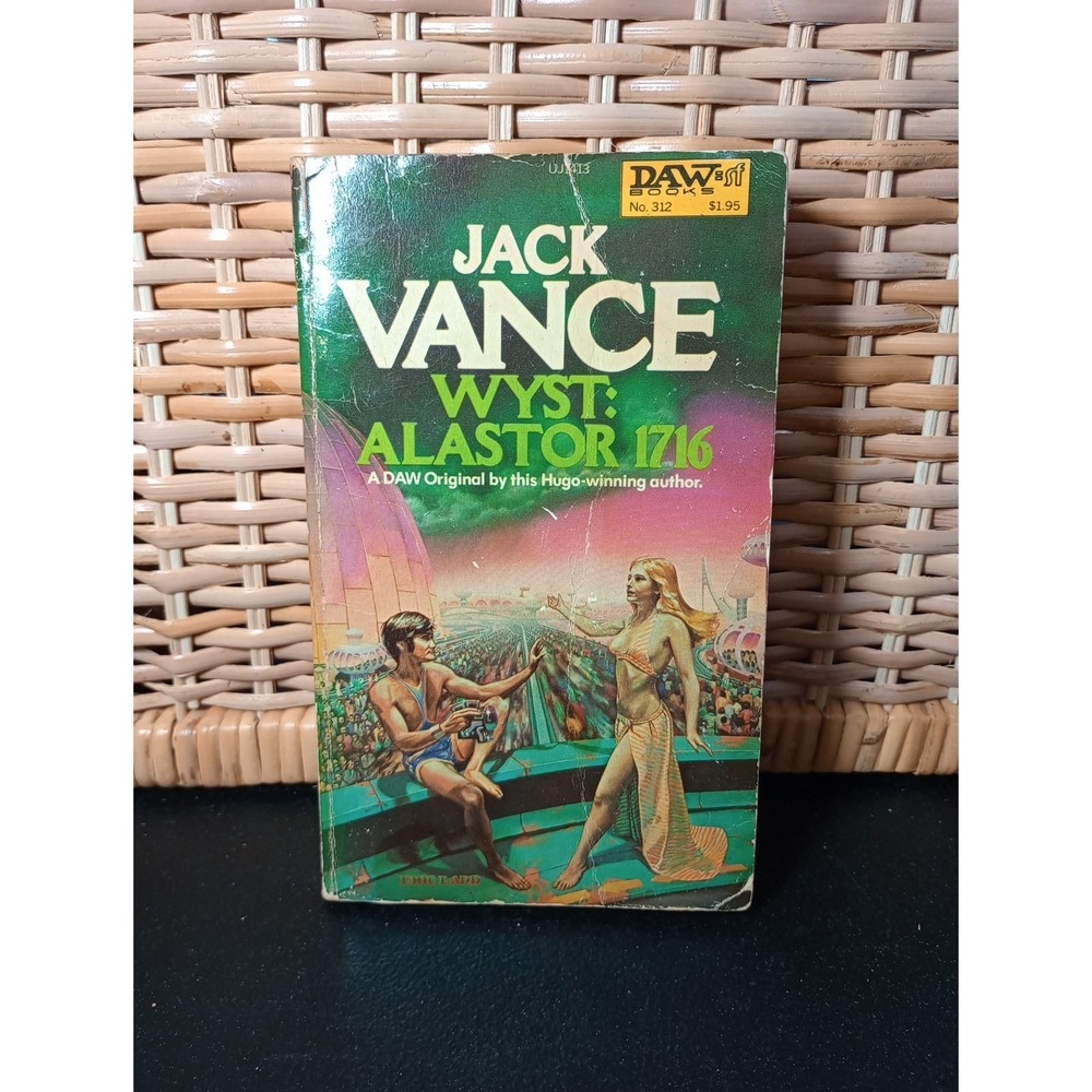 WYST ALASTOR 1716 Jack Vance 1970s DAW First Printing 1978 Science Fiction